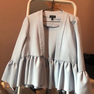 TOPSHOP Light Blue blazer